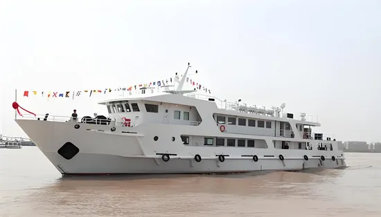 Custom Steel Hull Passenger Ship for Coastal Transport