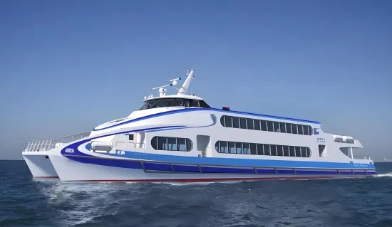 Custom Steel Hull Passenger Ship for Coastal Transport